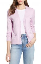 Halogen   V-Neck Cardigan   Nordstrom at Nordstrom